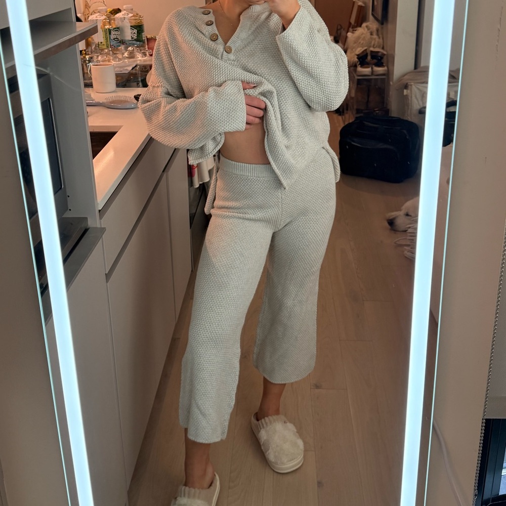 Free people Hailey sweater set